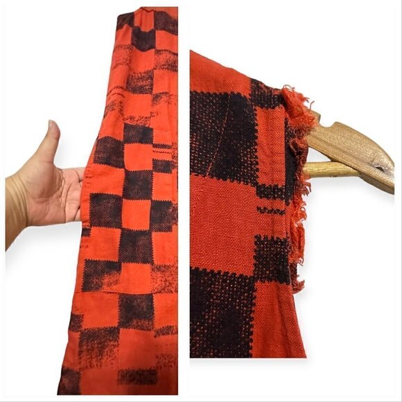 RAQUEL ALLEGRA  Check Print Tank Dress in Ruby Checker, Size‎ XS, New with Tags. - Picture 10 of 15